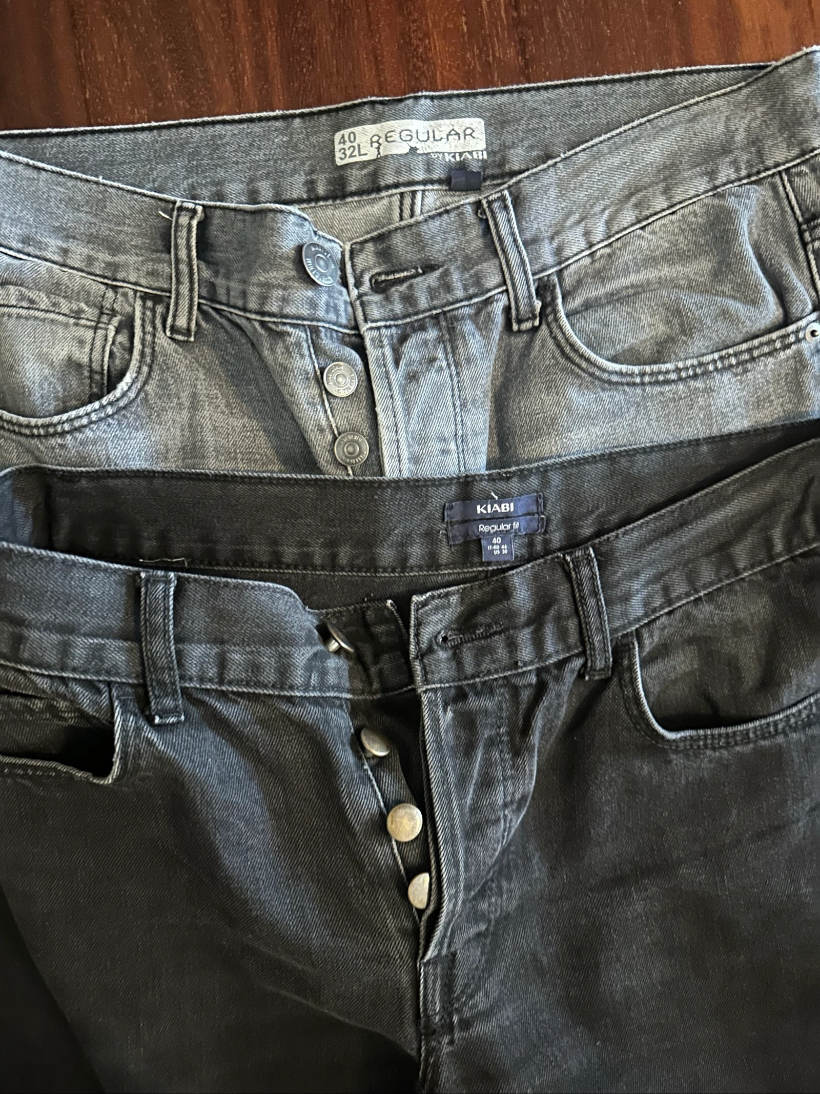 Kiabi Regular Fit Jeans Size 40 – photo 2